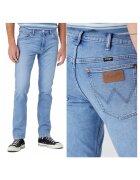 Wrangler Мъжки дънки - Свободно разтягащи се + Earthwash - Памук - Дълги