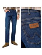 Wrangler Мъжки дънки - Texas - Права кройка - Средна талия - 5 джоба - Цип - Дълги - Памук -