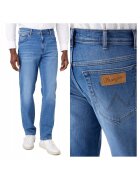 Wrangler Мъжки дънки - Texas - Права кройка - Средна талия - Цип - Дълги - 5 джоба - Памук - W36-L32 US