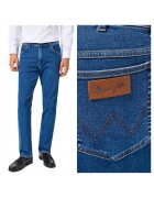 Wrangler Мъжки дънки - Texas - Regular Fit - Средна талия - Цип - Дълги - 5 джоба - Памук -