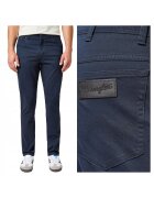 Wrangler Мъжки дънки - Texas Slim - Права кройка - Средна талия - 5 джоба - Цип - Дълги - Памук - W32-L34 US