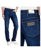 Wrangler Мъжки дънки - Texas Slim - Slim Fit - Средна талия - Цип - Дълги - 5 джоба - Памук - W30-L34 US