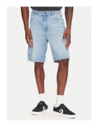 Wrangler Мъжки дънкови шорти 112362492 - памук -