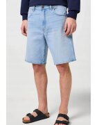 Wrangler Мъжки къси панталони - Frontier - светло деним - свободен - - памук - W29-L29 САЩ
