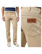 Wrangler Мъжки панталони - Texas - дълги - прав силует - средна талия - 5 джоба - цип - памук