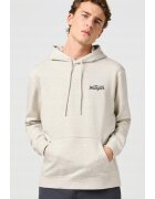 Wrangler Мъжки суичър - Americana Hoodie - меланж - памук - стандартна кройка - джоб кенгуру
