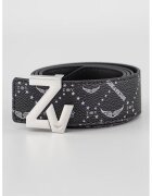 Zadig&Voltaire Кожен колан с лого