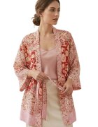 Zara Рокля етническо кимоно - червено - за жени