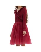 ZOYA Fashion Елегантна поводна рокля за момиче Mika - - с волани и пластове тюл - удобна и изискана
