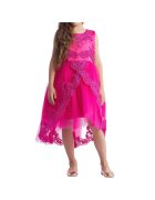 ZOYA Fashion Рокля Fabienne във цвят на фуксия за малки момиченца – Елегантност и финес за специални поводи