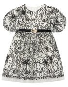 Abel & Lula Елегантна рокля 5524 Екрю Regular Fit