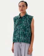 adidas Елек Animal Print 3-Stripes JV6958 Loose Fit