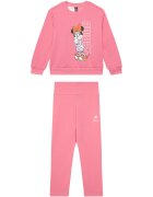adidas Комплект суитшърт и клин Disney Minnie Mouse JL9201 Regular Fit