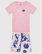 adidas Комплект тишърт и панталонки Flower Print HC1949 Regular Fit