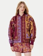 adidas Преходно яке Farm Varsity JL8621 Oversize