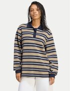 adidas Суитшърт Stripe Knitted Polo Top LG3946 Regular Fit