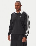 adidas Тениска с яка и копчета 3-Stripes Rugby Longsleeve Polo KE3576 Regular Fit