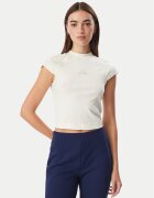 adidas Тишърт Kit Small Logo Rib KT0289 Slim Fit