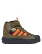 adidas Зимни обувки Superstar Winter Trek KH9792 Зелен