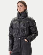 adidas Зимно яке Essentials Glossy 2-In-1 JX2988 Loose Fit