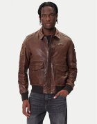 Aeronautica Militare Кожено яке 252PN0963U100839 Regular Fit