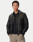 Aeronautica Militare Кожено яке 262PN0895U100839 Regular Fit