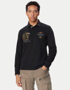 Aeronautica Militare Тениска с яка и копчета 262PO1946UJ00703 Regular Fit