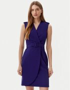 Artigli Коктейлна рокля ACAB000846 Екрю Slim Fit