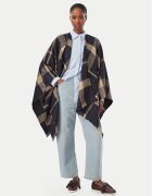 Barbour Пончо Isabelle Tartan Serape LSC0501TN54 Relaxed Fit