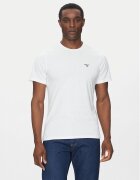 Barbour Тишърт Essential Sports MTS0331GN45 Tailored Fit