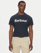 Barbour Тишърт Logo MTS0531WH51 Tailored Fit
