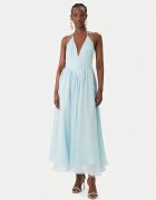 Bardot Коктейлна рокля Arletha Halter 59963DB3 Светлосиньо Regular Fit