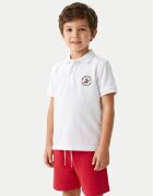 Beverly Hills Polo Club Тениска с яка и копчета P-SS26B-P42560 Regular Fit