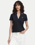 Beverly Hills Polo Club Тениска с яка и копчета P-SS26W-P0300 Regular Fit