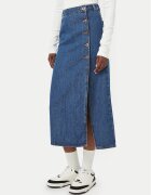 Billabong Дънкова пола Day Off Denim EBJDK03000 Regular Fit