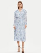 BOSS Ежедневна рокля 50530539 Светлосиньо Regular Fit
