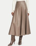 BOSS Кожена пола Sesola 50568642 Regular Fit
