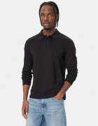 BOSS Тениска с яка и копчета Interlock 50527525 Regular Fit