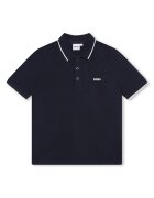 BOSS Тениска с яка и копчета J25P26 D Regular Fit