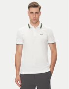 BOSS Тениска с яка и копчета Paddy Ap Heritage 50538101 Regular Fit