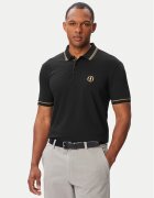 BOSS Тениска с яка и копчета Paddy_The_Open-26 50566997 Regular Fit