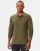 BOSS Тениска с яка и копчета Passerby 50507704 Slim Fit
