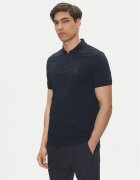 BOSS Тениска с яка и копчета Passerzip 50537507 Slim Fit