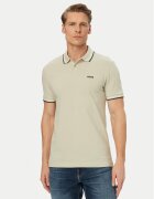 BOSS Тениска с яка и копчета Paul 50506193 Slim Fit