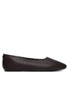 Calvin Klein Балеринки Oblique Ballerina Cut Lth HW0HW03033