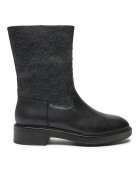 Calvin Klein Боти Flat Ankle Boot Mono Mix HW0HW02195