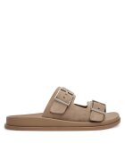 Calvin Klein Чехли City Sandal Buckle Suede HW0HW03130