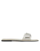 Calvin Klein Чехли Flat Slide W/Buckle - Lth HW0HW02490