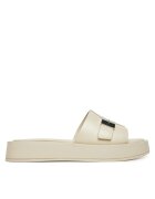 Calvin Klein Чехли Flatform Slide W/Ck Hw - Lth HW0HW02368