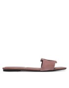 Calvin Klein Чехли Square Flat Sndl Embl Suede HW0HW03055